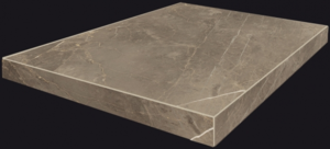 Ступени 620070000955 Портофино Серый Ступень Угловая левая 33x45