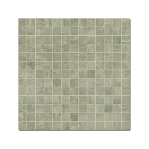 Керамогранитная мозаика Caesar Anima Ever Com. F Sage Green 30x30 Luc