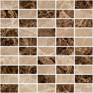 Мозаика K-41(42)/LR/m07 ETERNA BEIGE BROWN M07 LR 30,7х30,7