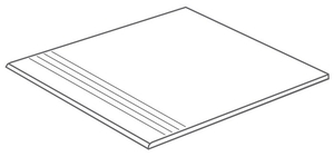 Ступени G-196/S/st01 Asfalto Light Grey 40x40