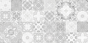 Плитка Декор Concrete Vimp серый 30х60