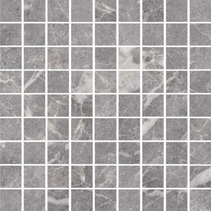 Мозаика K-1006/LR/m10 Marble Trend Silver River 24x24