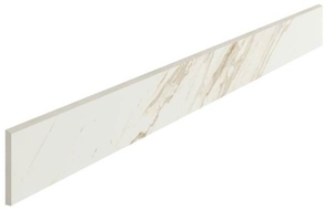 Керамогранит 610130004751 Trevi White Battiscopa Nat Ret 7.2x90