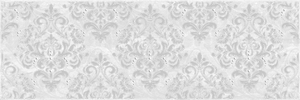 Плитка Декор Мармара Арабеска серый 17-03-06-661 20х60