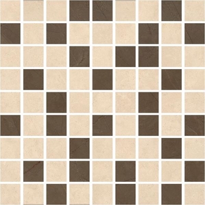 Мозаика K-1003(1002)/LR(MR)/m22 MARBLE TREND CREMA MARFIL(PULPIS) M22 MIX 30х30