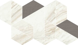 Плитка 620110000126 Trevi White Trapezium Matt 31.4x18