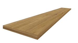 Ступень 620070002514 Natura Nut угловая левая 33х120