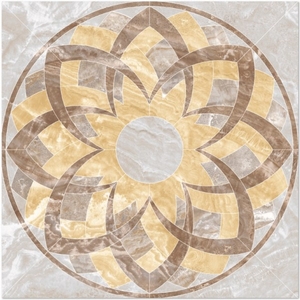 Керамогранит K-953/LR/d01 (2w953/d01) Beige Grey lap. 120*120